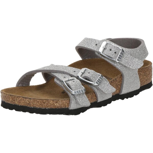 BIRKENSTOCK Sandále Kumba strieborná 66120640