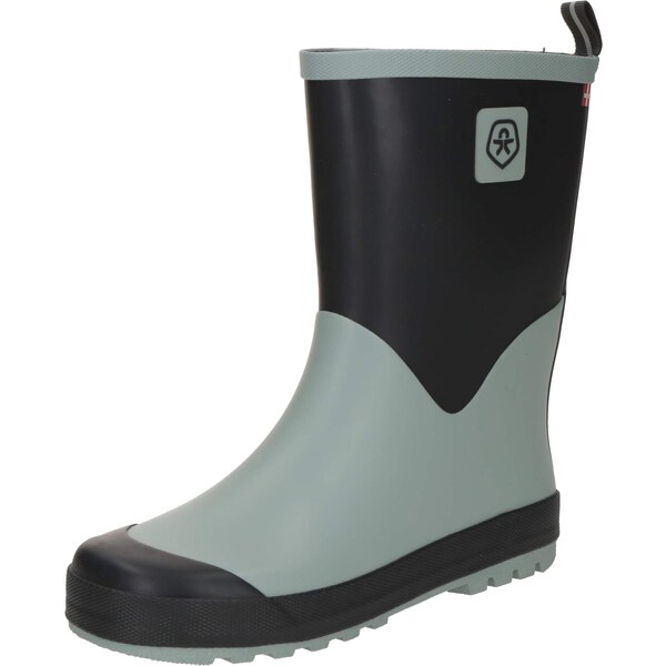 COLOR KIDS Gumáky mätová / čierna 66120819