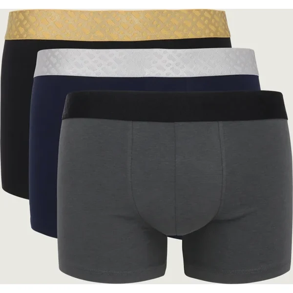 BOSS BLACK Boxerky 3-balenie Metallic MG 66123742