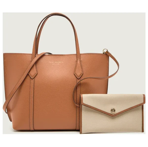 TORY BURCH Kožený kufrík + príručná taštička Perry Small 65954848