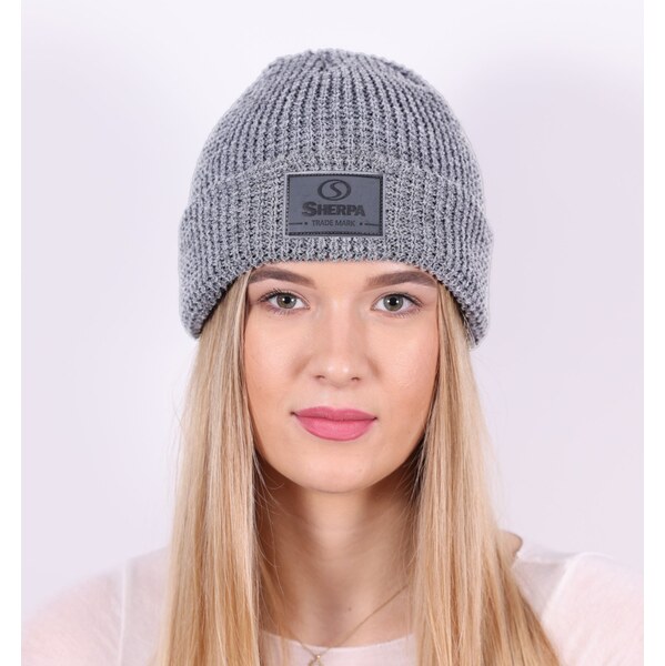 Unisex zimná čiapka Sherpa MARLOW svetlo šedá 66126841