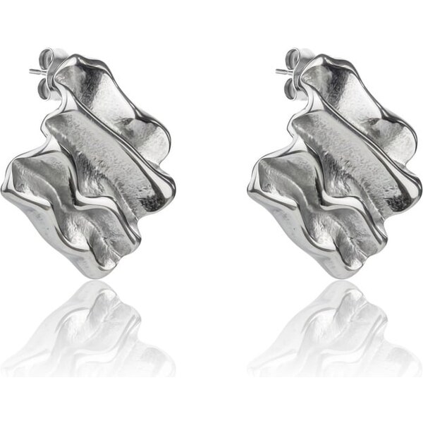 Marc Malone Moderné oceľové náušnice MCE24015S 66580543