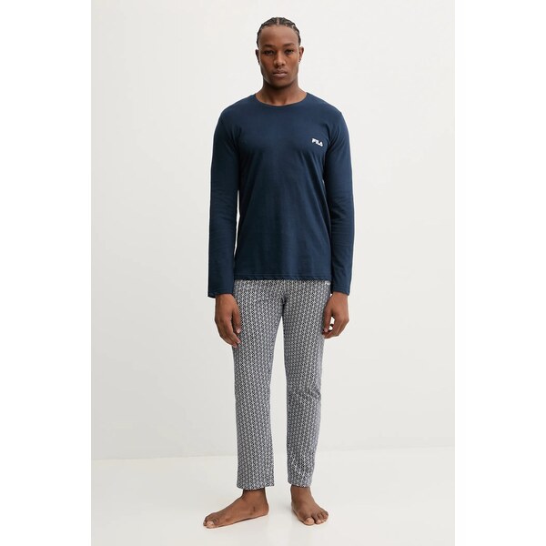 Bavlnené pyžamo Fila 66124133