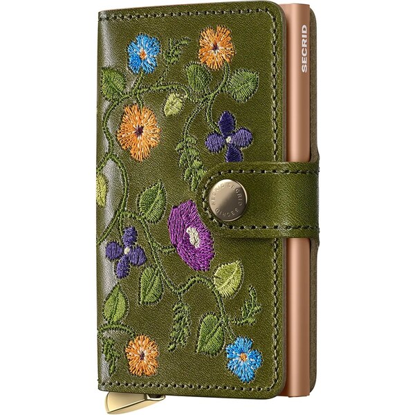 Kožená peňaženka Secrid STITCH FLORAL 66124124