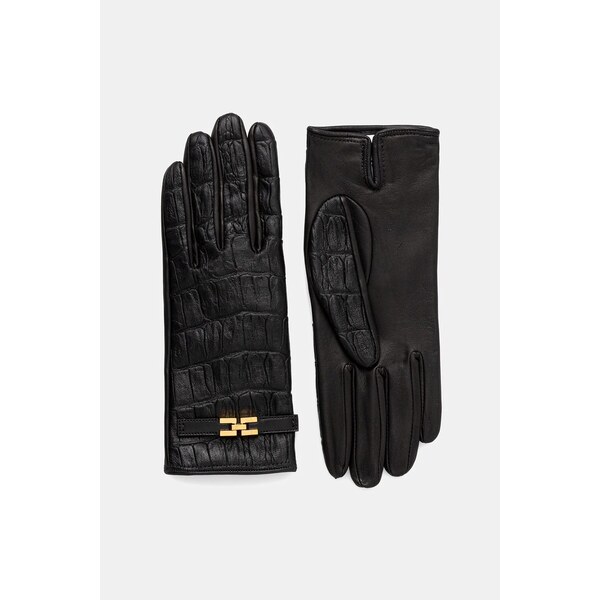 Kožené rukavice Elisabetta Franchi 66142419