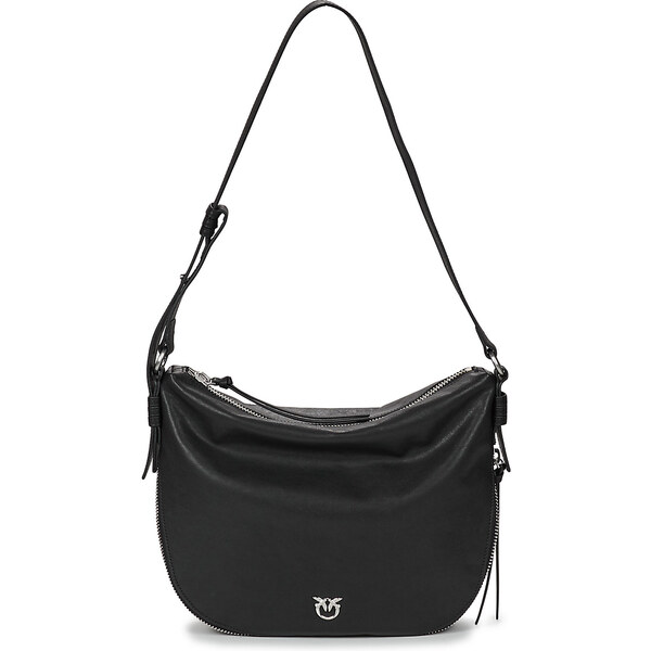 Pinko Tašky cez rameno HOBO ZIP AROUND CLASSIC VITELLO BIKER Pinko 66126387