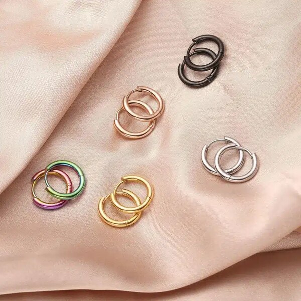 Oceľová náušnica Glare 404 66130993