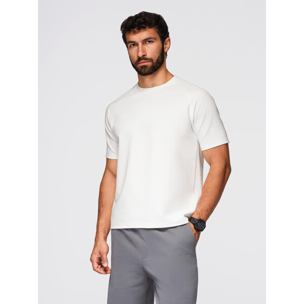 Ombre Mens COMFORT FIT T-shirt with raglan sleeves - off-white 66185690