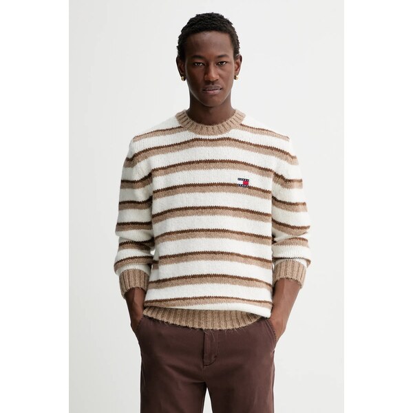 Sveter s prídavkom alpaky Tommy Jeans 66709461