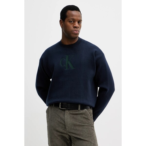 Sveter s prímesou kašmíru Calvin Klein Jeans 66142381