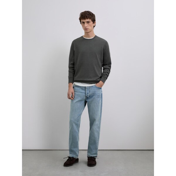 Scalpers Sveter Classic tmavozelená 66079010