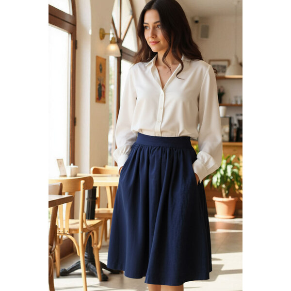 Autorská česká lanová sukňa Lotika Premium quality 47459730