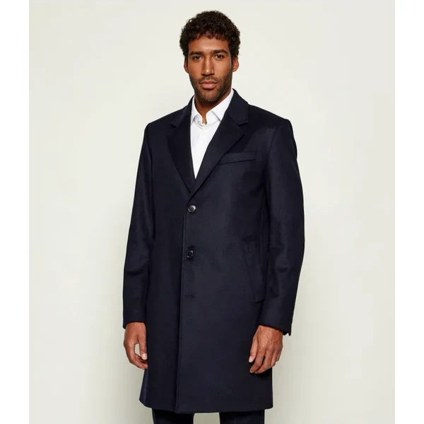 BOSS BLACK Vlnený kabát H-Jared-254 | s prímesou kašmíru 66136010