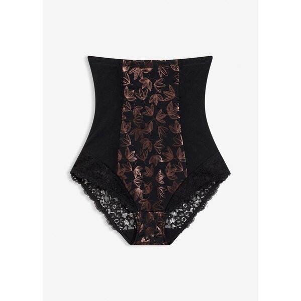 bonprix Sťahovacie nohavičky s vysokým pásom, farba čierna 66134054