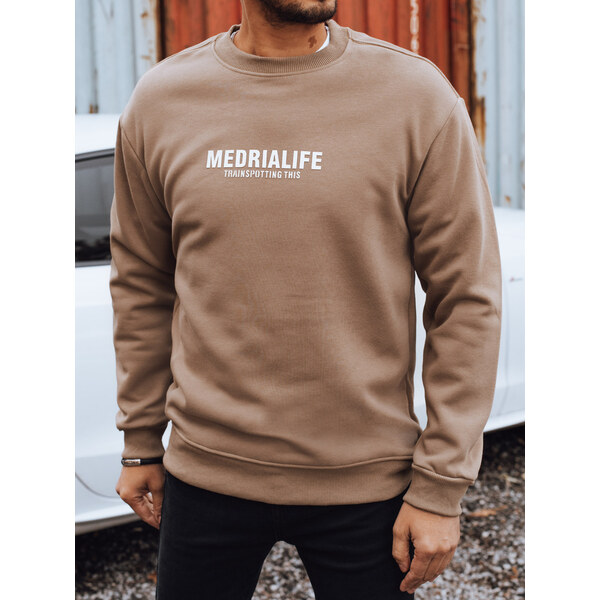 BASIC Camel pánska mikina s potlačou BX5926 66135976