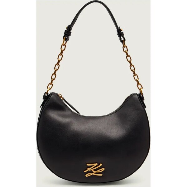 Karl Lagerfeld Kožené hobo K/AUTOGRAPH 66133174