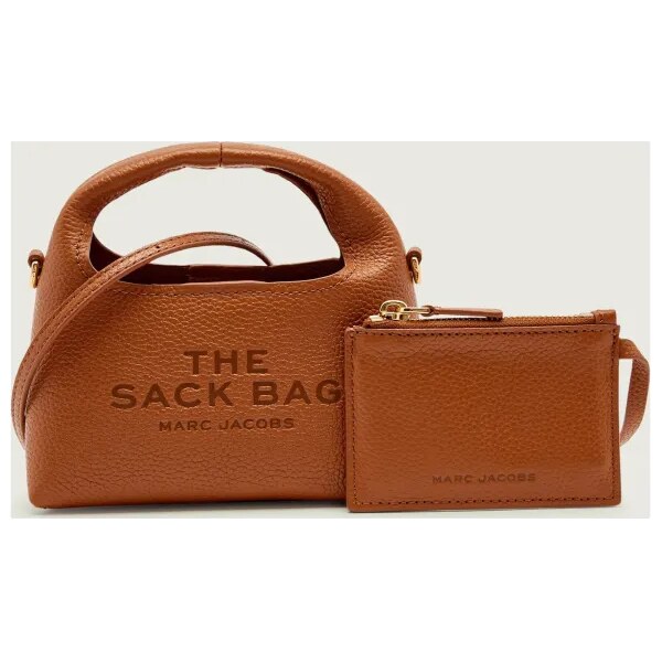 Marc Jacobs Kožená kabelka na rameno + príručná taštička The Micro 66133102