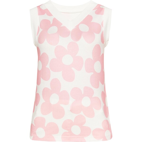 usha BLUE LABEL Top ružová / biela 66139555