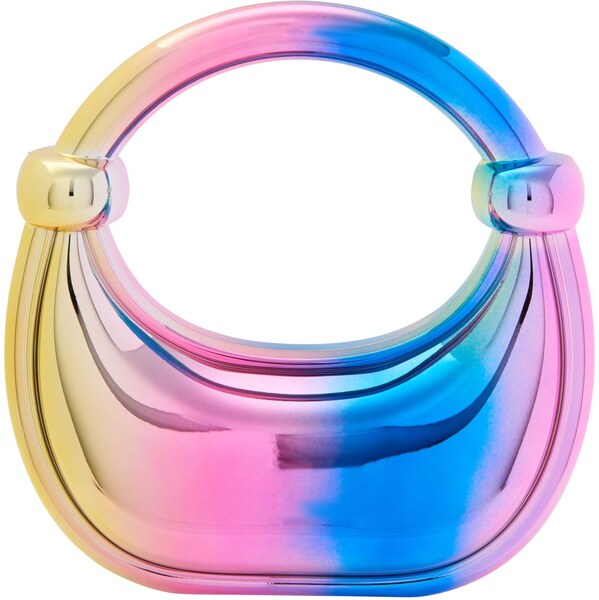 myMo at night Listová kabelka modrá / žltá / ružová 66140422