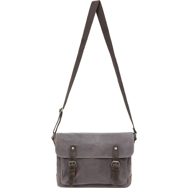 DreiMaster Vintage Messenger antracitová / tmavosivá 66140907