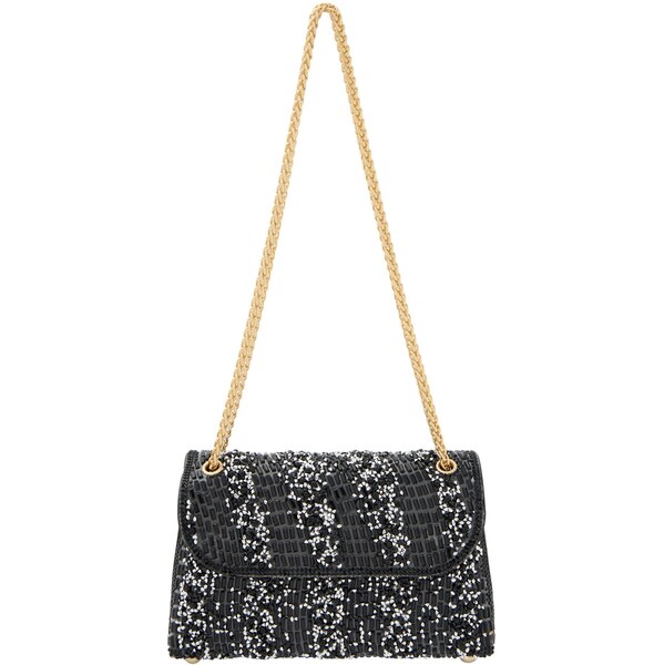 faina Taška cez rameno čierna / biela 66141309