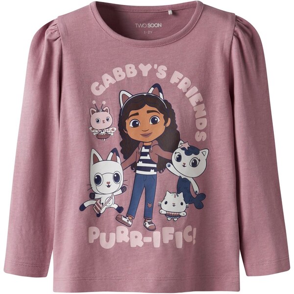 TWO SOON Tričko Gabby námornícka modrá / hnedá / levanduľová / biela 66142930