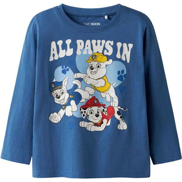 TWO SOON Tričko Paw Patrol kráľovská modrá / svetlomodrá / červená / 66143213