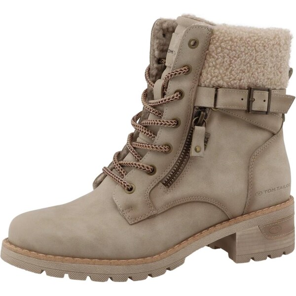 TOM TAILOR Šnurovacie členkové čižmy tmavošedá 66144907