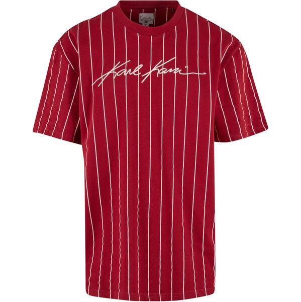Karl Kani Tričko tmavočervená / biela 66144979
