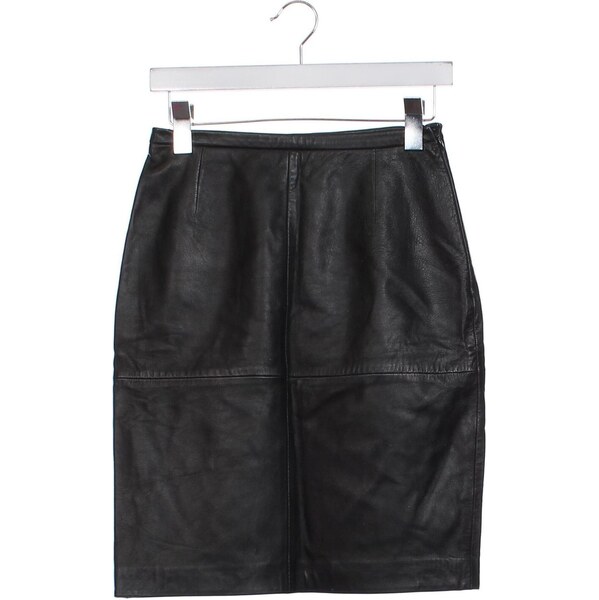 Kožená sukňa Hugo Boss 66141486