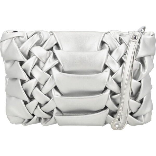 NAEMI Listová kabelka strieborná 66145116