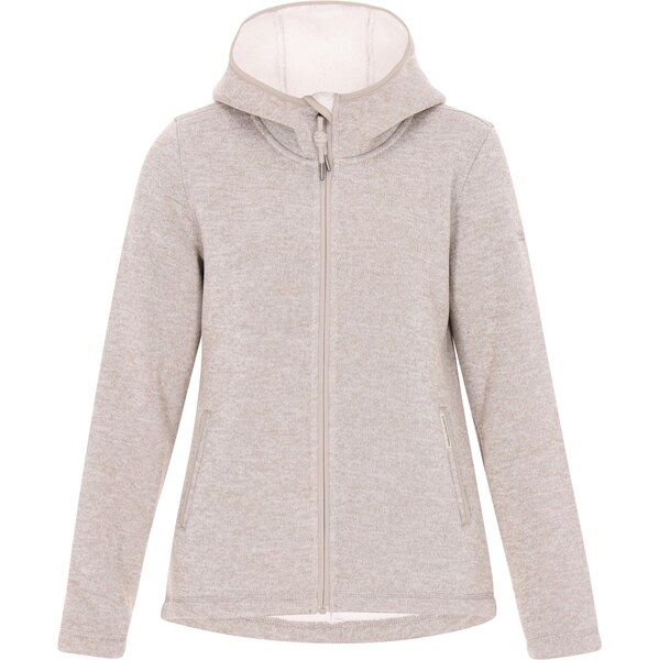 Schmuddelwedda Flisová bunda béžová melírovaná 66145158