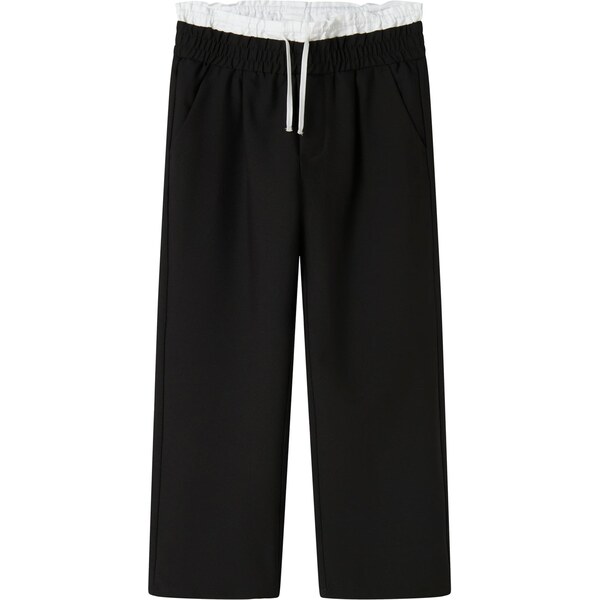 NAME IT Nohavice NKFOjetta čierna / biela 66146091