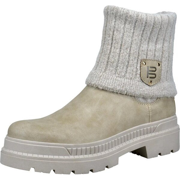 TT. BAGATT Členkové čižmy béžová / šedobiela 66146171