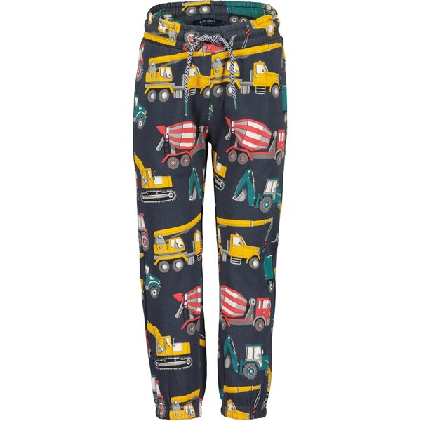 BLUE SEVEN Nohavice tmavomodrá / horčicová / brusnicová / biela 66146691