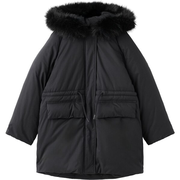 MANGO KIDS Kabát Vega čierna 66146780