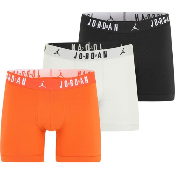 Jordan Boxerky FLIGHT oranžová / čierna / šedobiela 66146844