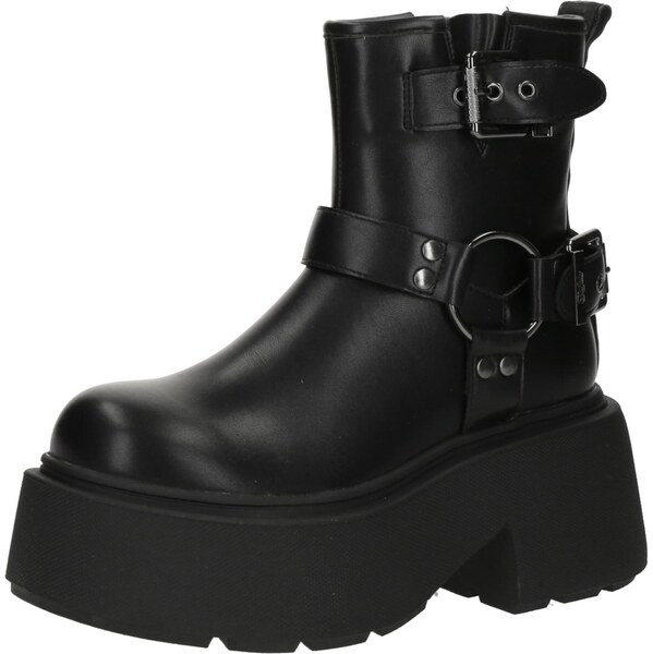 BUFFALO Členkové čižmy VICIOUS čierna 66146892