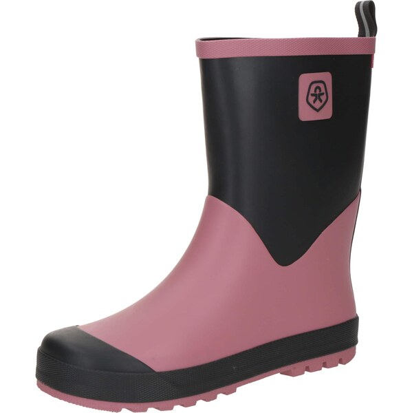 COLOR KIDS Gumáky staroružová / čierna 66147033