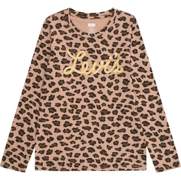 Levis Kids Tričko hnedá / svetlohnedá / žltá / čierna 66147053