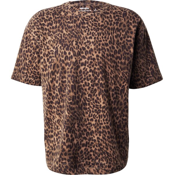 HOLLISTER Tričko hnedá / brokátová / tmavohnedá 66147195