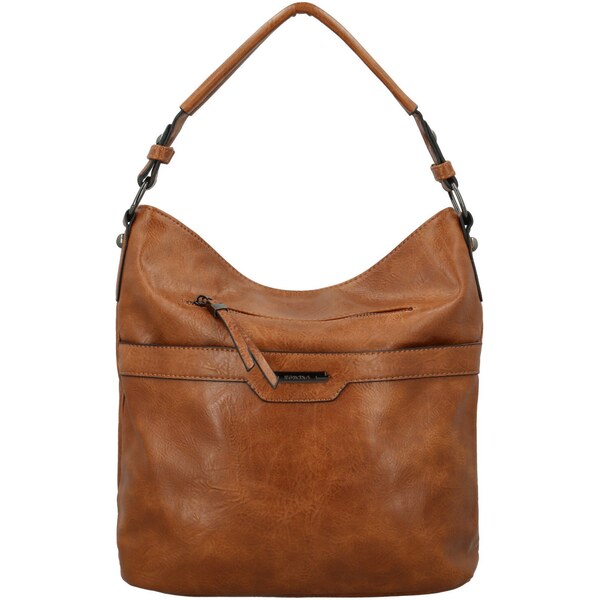 Dámska kabelka na rameno hnedá - Romina & Co Bags Elisa hnedá 66187452