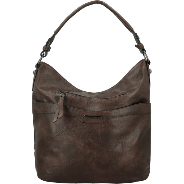 Dámska kabelka na rameno coffee - Romina & Co Bags Elisa coffee 66187454