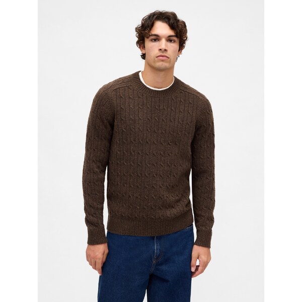 GAP Knitted Merino Wool Sweater - Mens 66322822