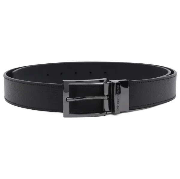 Emporio Armani Obojstranný kožený remienok 47902507