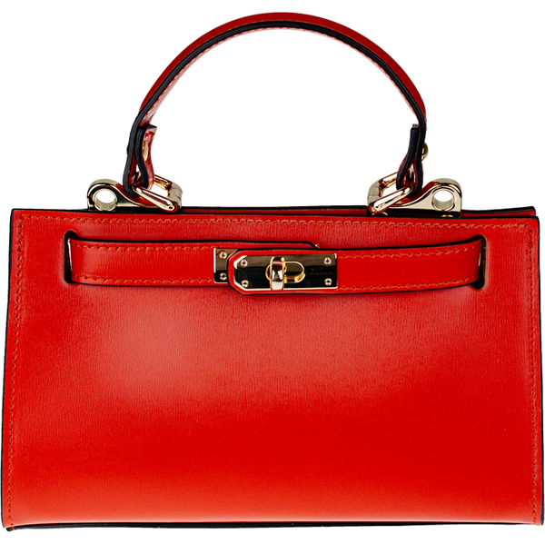 Oranžová kožená talianska kabelka Anita Mattone NovaKabelka.sk 66155030