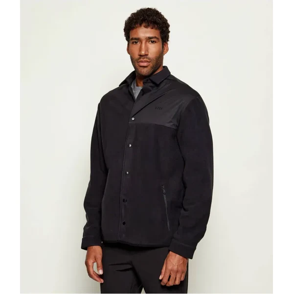 BOSS GREEN Flísová bunda ST_Hole19 | Relaxed fit | stretch 66154154