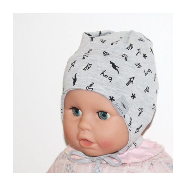 RADA Kojenecká čiapka Majo Smile 46457748