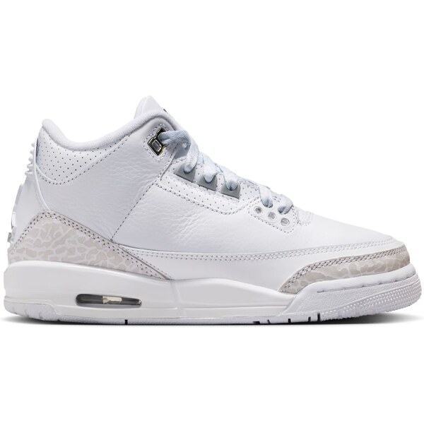 Air Jordan 3 Retro Pure Money (GS) - Detské - Tenisky Jordan - Biele - 66361345