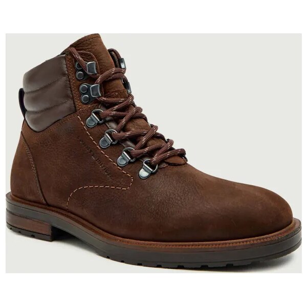 Tommy Hilfiger Kožené vysoké topánky 66154065